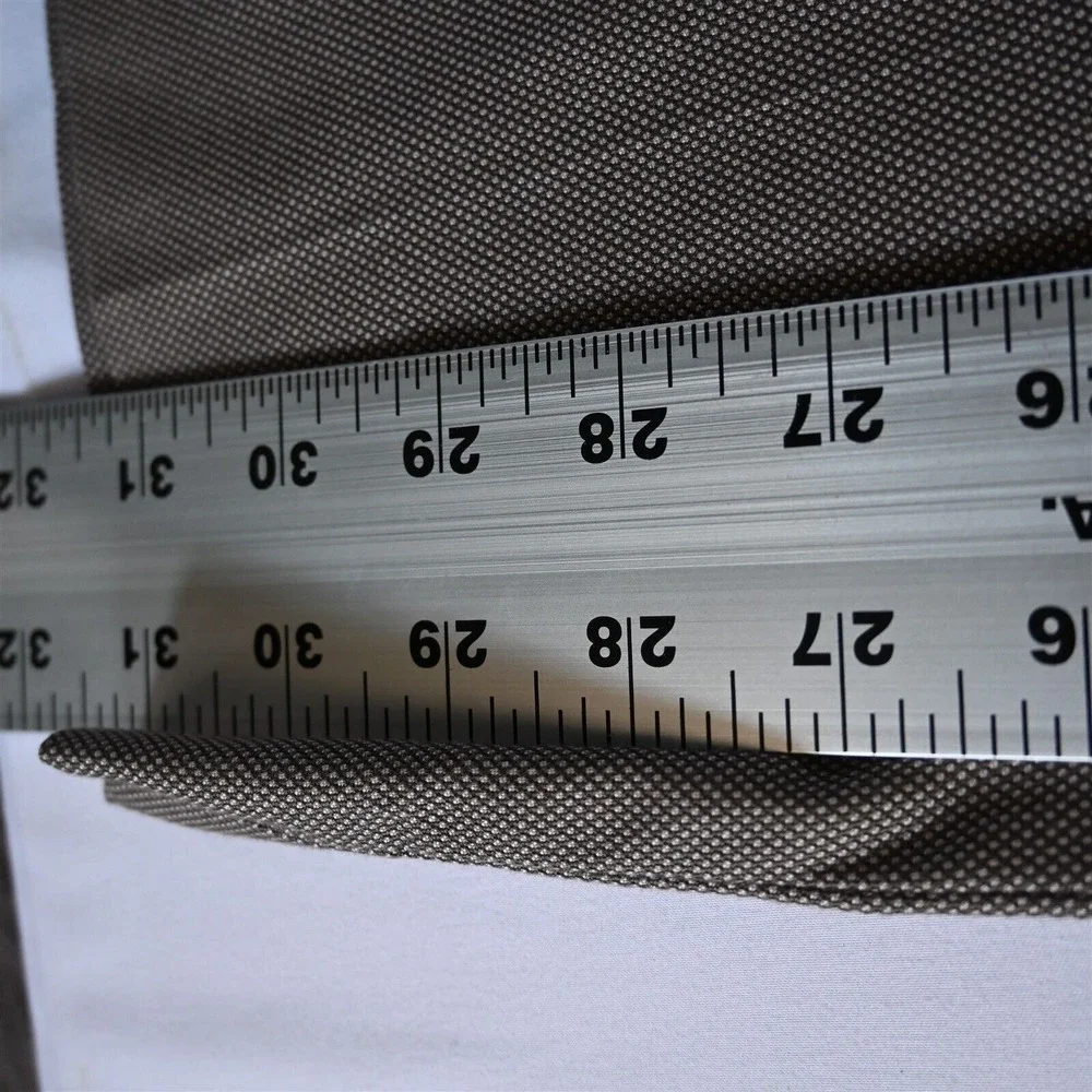 Banana Republic 36x32 Brown‎ Birdseye Cotton Non Iron Standard Mens Dress Pants